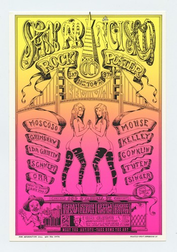 Rock poster show - poster,